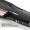 Fer a gaufrer - BABYLISS 2165CE - Plaques larges de 35 mm - 10 températures -...