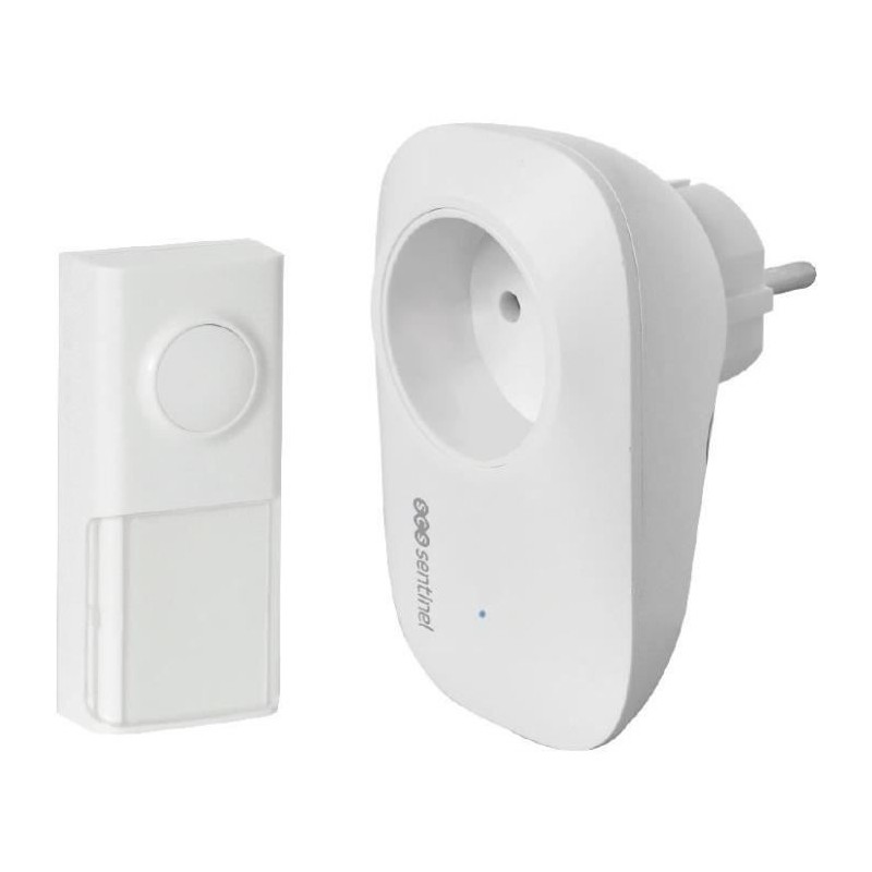 Carillon enfichable sans fil sans pile - EcoBell 100 Plug - SCS SENTINEL