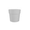 ARTEVASI Pot de fleurs rond CAPRI LARGE - Plastique - Réservoir d'eau - diame...