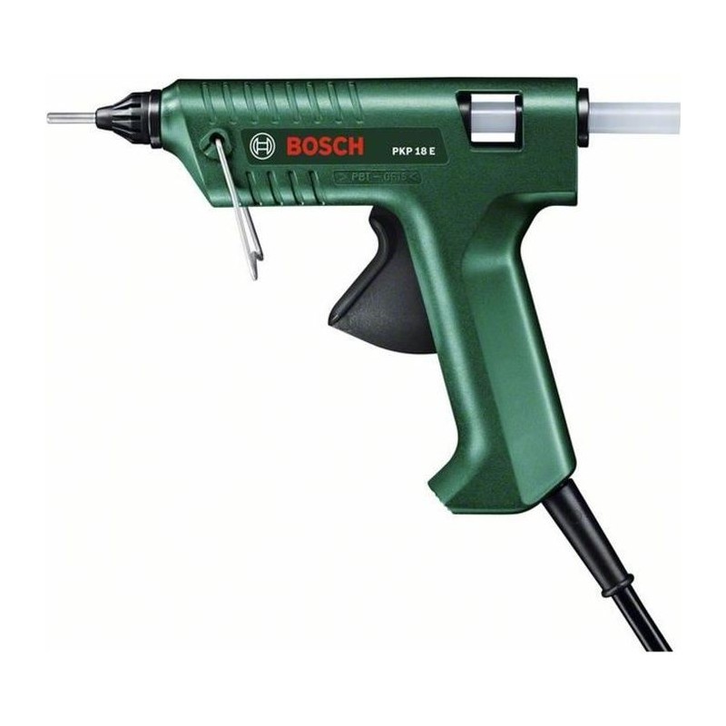 Pistolet a colle BOSCH - PKP 18 E - Electrique - 7 min - Vert et noir