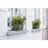 ELHO Jardiniere ovale GREENVILLE - Ø49 x 19,8 x 18,4 cm - Plastique recyclé -...