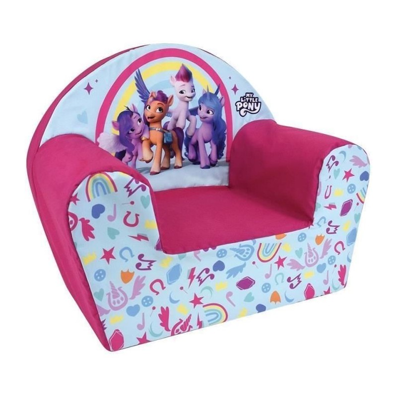 Fauteuil club Zipp Sunny Pipp Izz MY LITTLE PONY - Fun House - L.52 x P.33 x ...