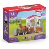 Aire de lavage avec box a cheval, SCHLEICH 72177 HORSE CLUB, avec