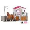 Aire de lavage avec box a cheval, SCHLEICH 72177 HORSE CLUB, avec