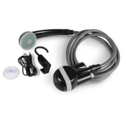 Douche électrique - KAMPA - Power Shower - Batterie rechargeable - Tuyau 1,80...