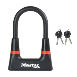 Antivol en U MASTER LOCK - Mini U - Acier cémenté - Protection contre crochet...