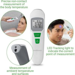 Thermometre - MEDISANA - TM 760 - Sans contact - Mesure précise viseur LED - ...