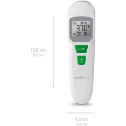 Thermometre - MEDISANA - TM 760 - Sans contact - Mesure précise viseur LED - ...