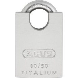 Cadenas - ABUS - 90RK/50 - Anse protégée - Cylindre interchangeable - Protect...