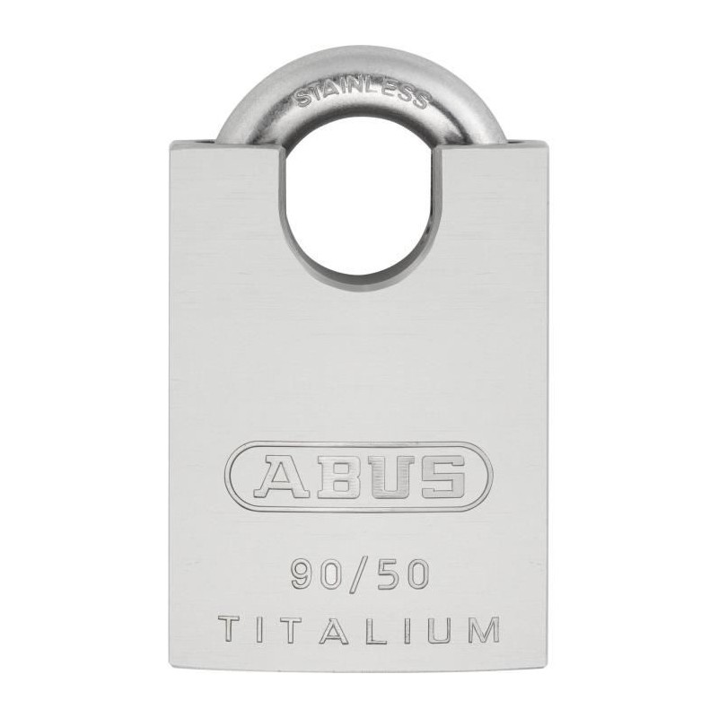 Cadenas - ABUS - 90RK/50 - Anse protégée - Cylindre interchangeable - Protect...