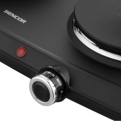 Plaque de cuisson électrique - SENCOR - SCP 2254BK-EUE4 - 2500 W - 2 foyers -...