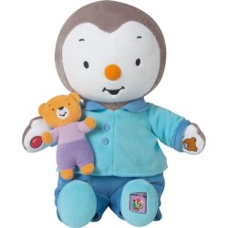 Peluche T'CHOUPI Raconte moi une histoire - JEMINI - ± 30 cm - Bleu - Enfant ...