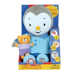 Peluche T'CHOUPI Raconte moi une histoire - JEMINI - ± 30 cm - Bleu - Enfant ...