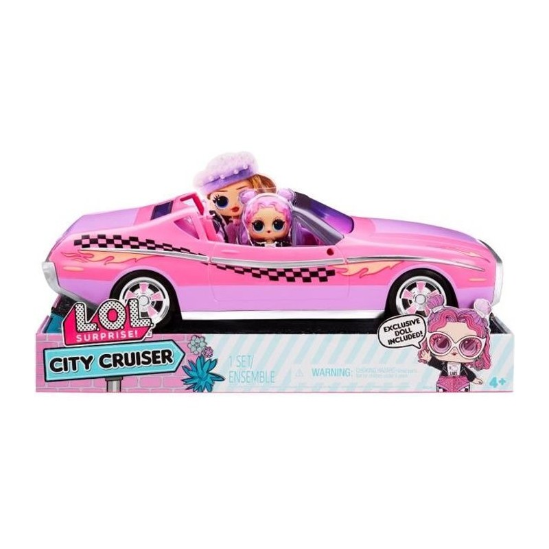 Véhicule City Cruiser L.O.L. Surprise - Inclus 1 poupée exclusive