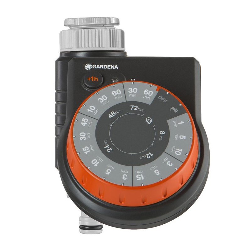 GARDENA Programmateur d'arrosage Easy – Bouton rotatif – Pile 9V non fournie ...
