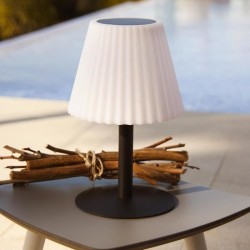 Lampe de table solaire 2 en 1 a planter ou a poser - LUMISKY - BOUFFANT - H62...