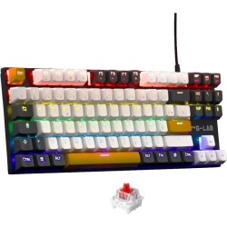 Clavier Gaming - THE G-LAB - KEYZ-MERCURY-C/FR - Mécanique - TKL - 3coloris B...