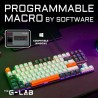 Clavier Gaming - THE G-LAB - KEYZ-MERCURY-C/FR - Mécanique - TKL - 3coloris B...