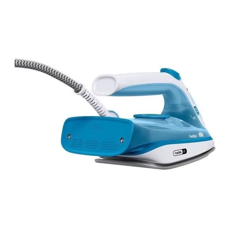 Fer a vapeur BRAUN FI3144 BL FreeStyle 3 - Semelle SuperCeramic -