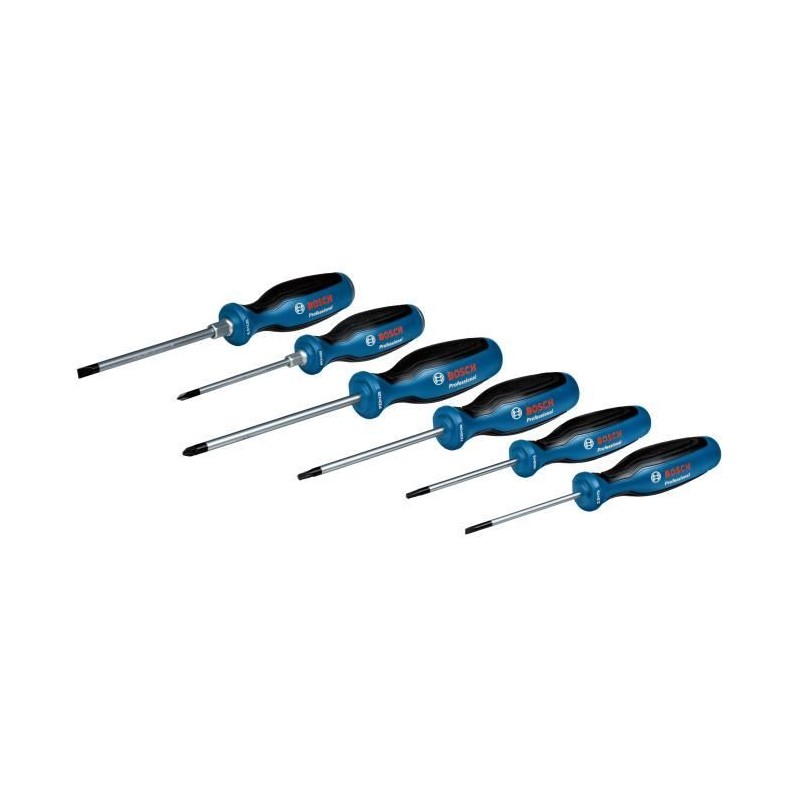 Bosch Professional - Set de 6 tournevis Torx
