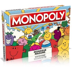 Monopoly Monsieur Madame - Jeu de société - WINNING MOVES - Monopoly mettant ...