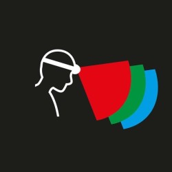 Lampe frontale étanche - PETZL - ARIA 1 - 350 lumens - 3 piles AAA/LR03 inclu...