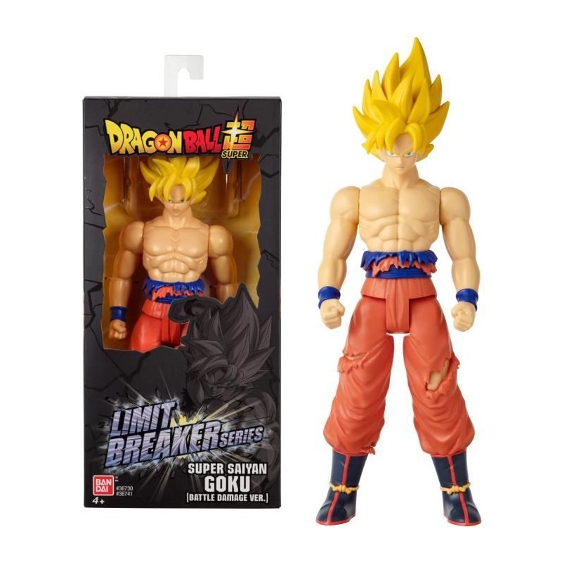 Figurine géante Super Saiyan Goku (Battle Damage Ver.) - BANDAI - Dragon Ball...