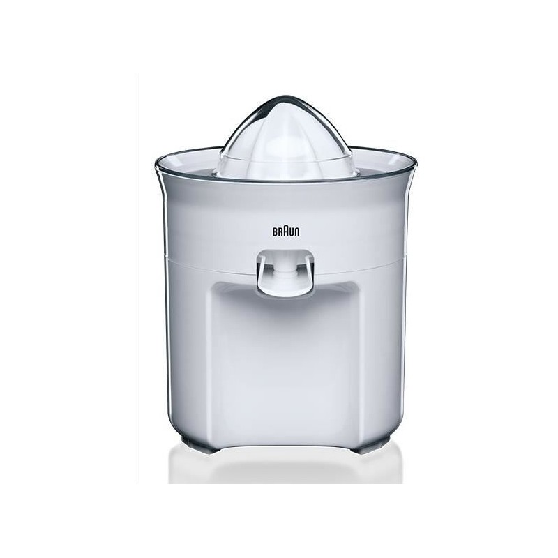 Presse-agrumes électrique BRAUN CJ3050WH - 60W - Blanc - Bec