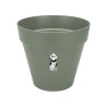 ELHO Pot de fleurs Loft Urban - Plastique - Réservoir - Ø48,5x 44,5cm - Vert