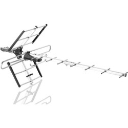 Antenne TV Extérieure ONE FOR ALL SV9357 Professional Line VHF/UHF amplifiée,...