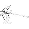 Antenne TV Extérieure ONE FOR ALL SV9357 Professional Line VHF/UHF amplifiée,...