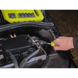 RYOBI - Coffret 1 clé 90 dents, 8 douilles (de 8 a 15 mm) & adaptateur 1/4'' ...