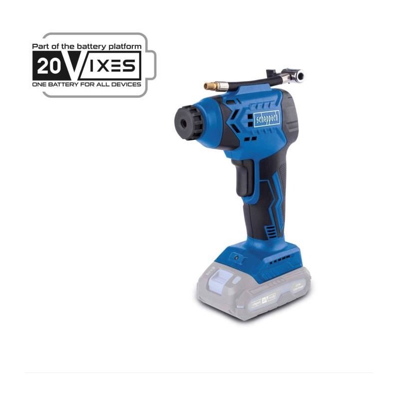 Compresseur sans fil C-AC20-X - pression max 7 bars - 6 accessoires inclus - ...