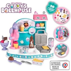 Gabby et la Maison Magique - Marchande de glaces - Smoby - 20 Accessoires - F...