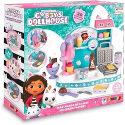 Gabby et la Maison Magique - Marchande de glaces - Smoby - 20 Accessoires - F...