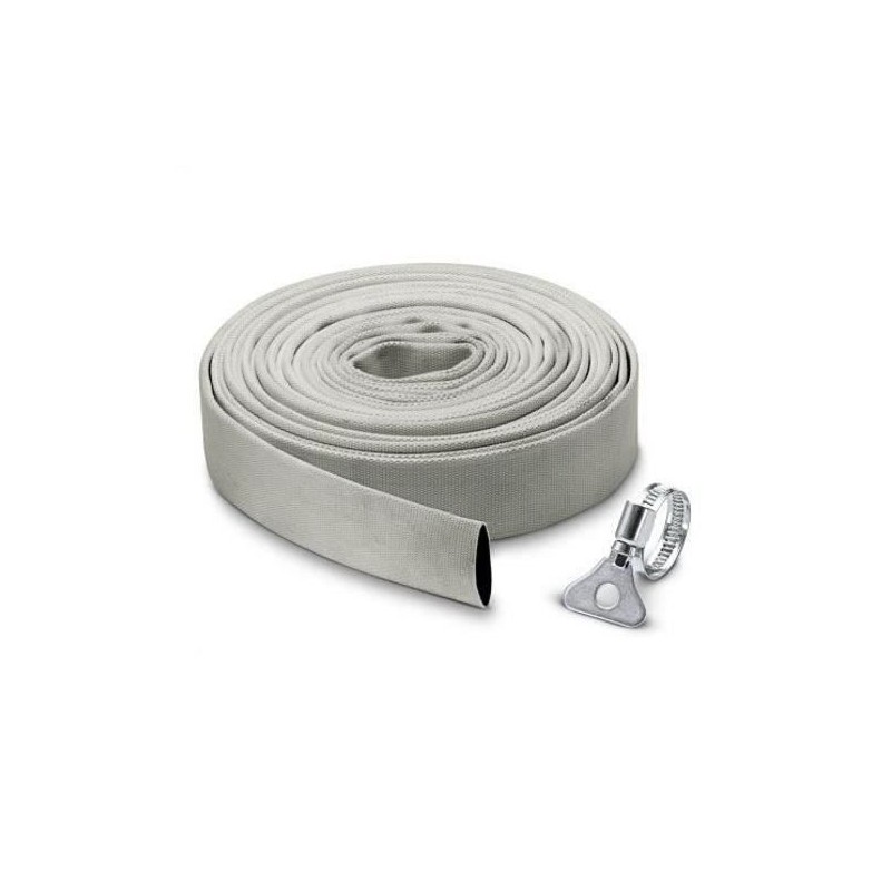 Kit tuyau plat en textile - KARCHER - 10 m x Ø 1''1/4 (32 mm) - Pratique - Dé...