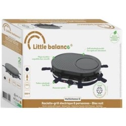 Appareil a raclette 3-en-1 - LITTLE BALANCE - Multi Cheese - 8 personnes - 12...
