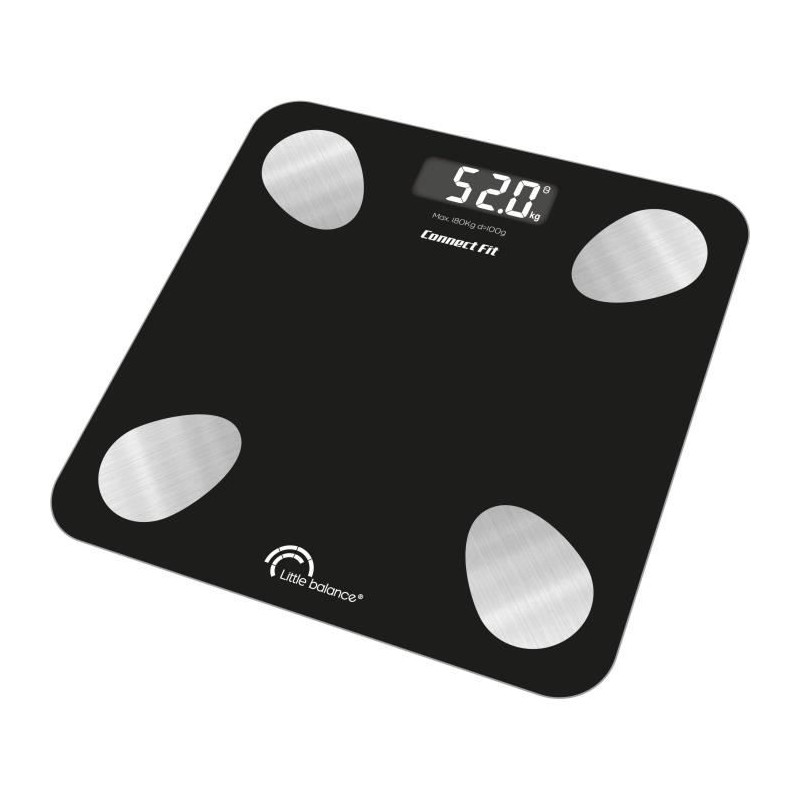 Pese-personne - LITTLE BALANCE - 8685 - Kit duo connect fit - Piles - Impédan...