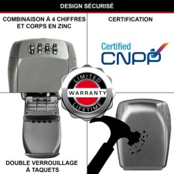 Boite a clés sécurisée - MASTER LOCK - 5415EURD - Produit certifié - Select A...