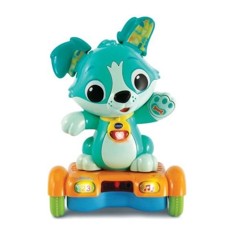 VTECH BABY - Titou, Mon Toutou Hoverboard - Chien Malicieux a 3 Roues