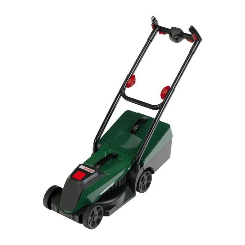 Tondeuse Bosch Rotak avec bac de récupération amovible et fonctions électroni...