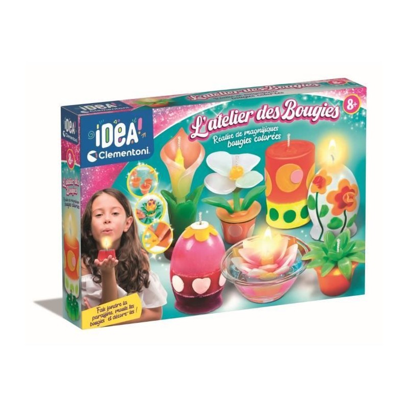 Coffret créatif - Clementoni - L'atelier des bougies - Mixte - A