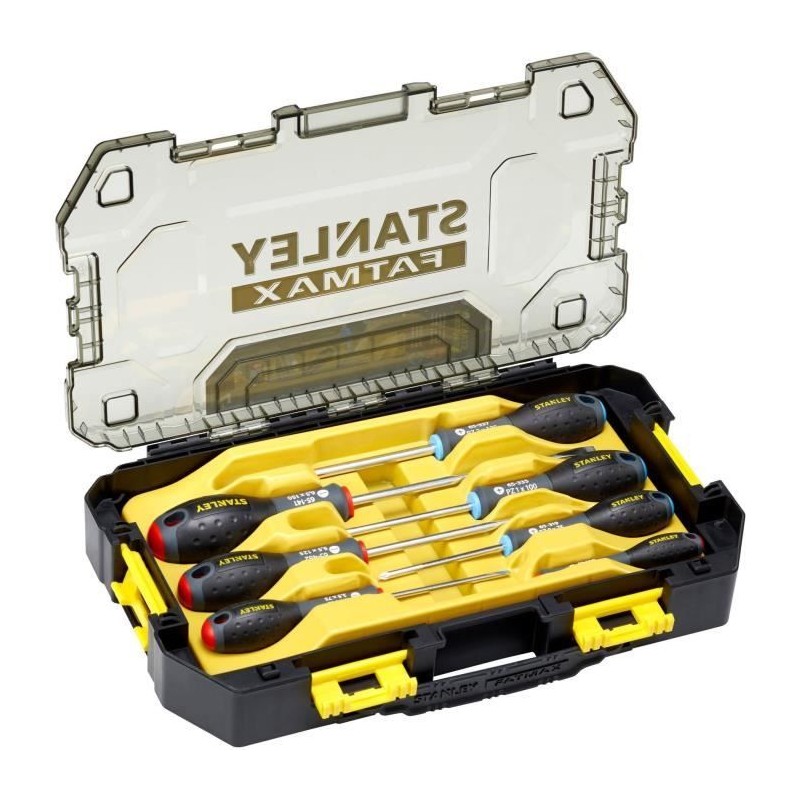 Coffret Toughbox - STANLEY FATMAX - FMHT65425-2 - 7 Tournevis
