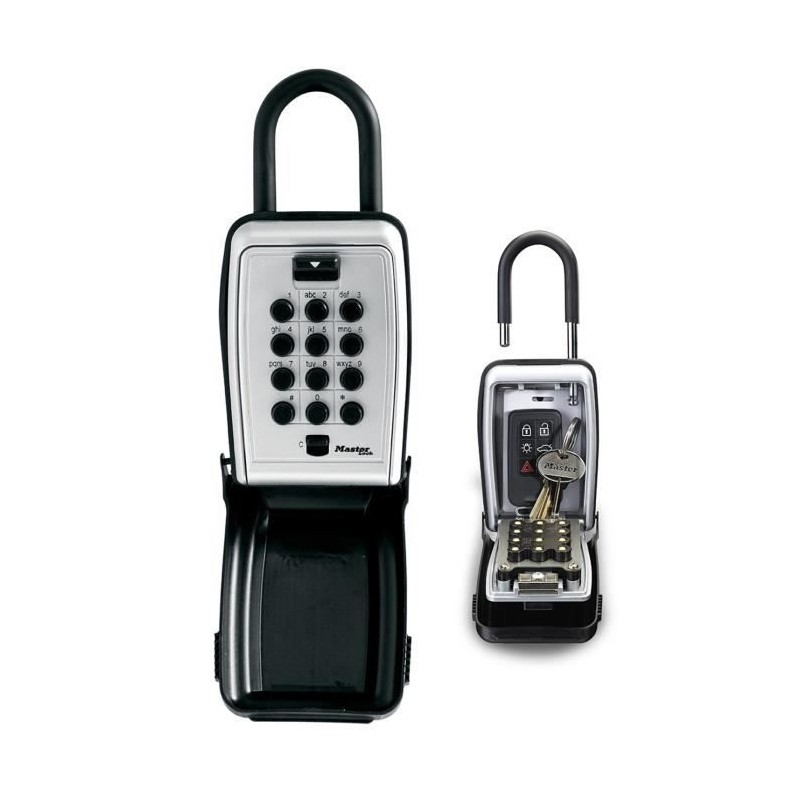 Boite a clés sécurisée - MASTER LOCK - Boutons Poussoirs - Avec Anse - Select...