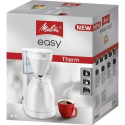 Melitta Easy Therm II 1023-05 Blanc - Cafetiere - Thermo-pot a commande a une...