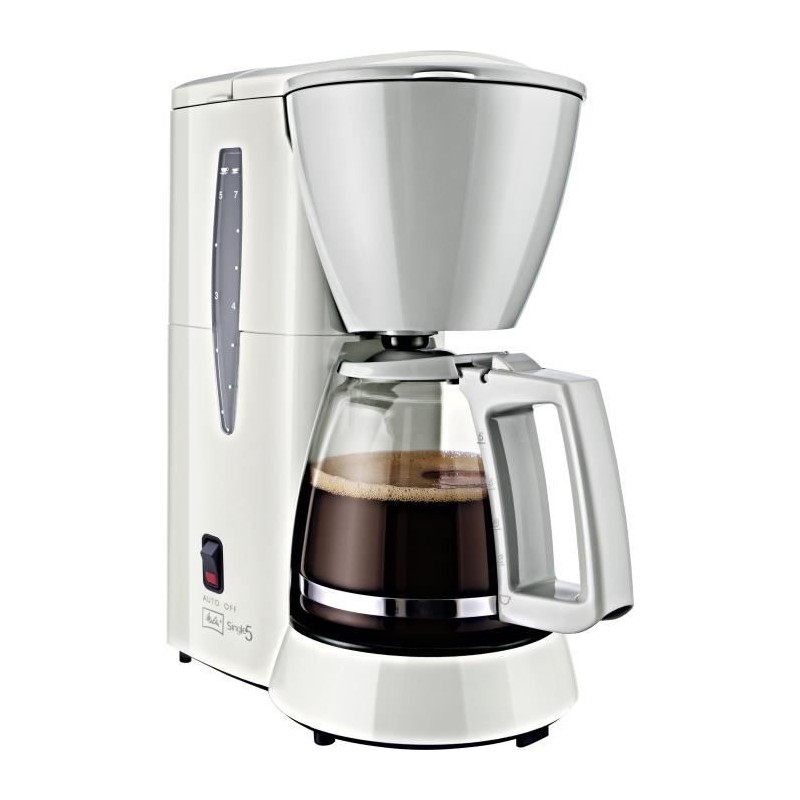 Cafetiere Melitta Single 5 M720-1/1 Blanc - Filtre 8 tasses 650W