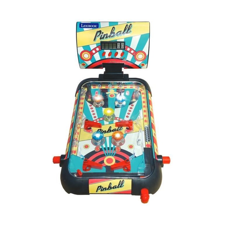 Flipper électronique - LEXIBOOK - Effets lumineux et sonores - Pour enfants -...