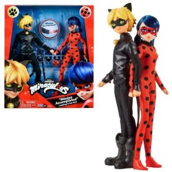 Pack de 2 Poupées mannequin 26 cm Miraculous Ladybug - Revivez les aventures ...