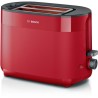 Toaster - BOSCH -  TAT2M124 MyMoment - Rouge - 2 tranches - centrage