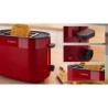Toaster - BOSCH -  TAT2M124 MyMoment - Rouge - 2 tranches - centrage